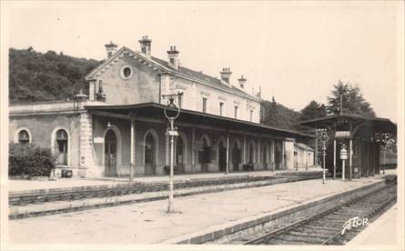 Delcampe -   -  SARLAT   -  La Gare   -   Chemin De Fer  -    - Sarlat La Caneda