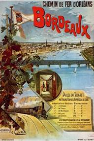 Delcampe - Chemin De Fer D'Orlans  -  BORDEAUX - Publicit D'epoque - Artiste: F.Hugo D'Alesi -  CPM  Mic Max 3036 - Publicit